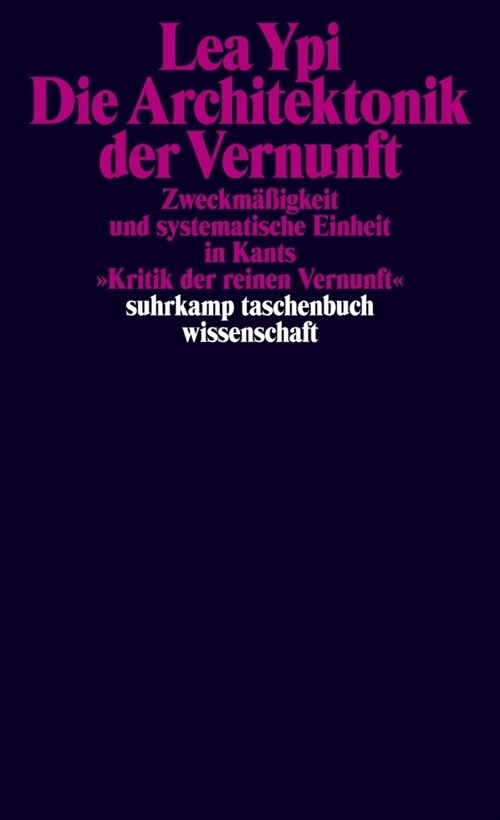 Die Architektonik der Vernunft (Paperback)