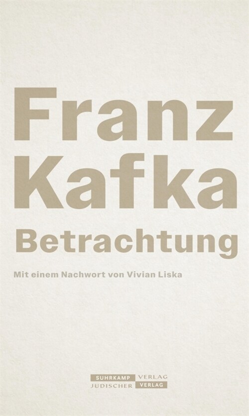 Betrachtung (Hardcover)
