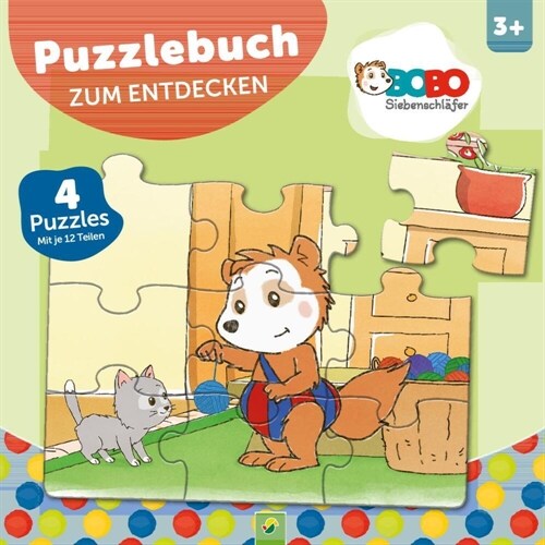 Bobo Siebenschlafer Puzzlebuch zum Entdecken (Board Book)