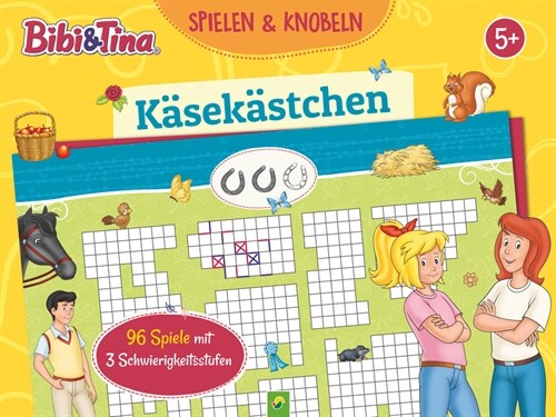 Bibi & Tina Kasekastchen Spieleblock (Paperback)