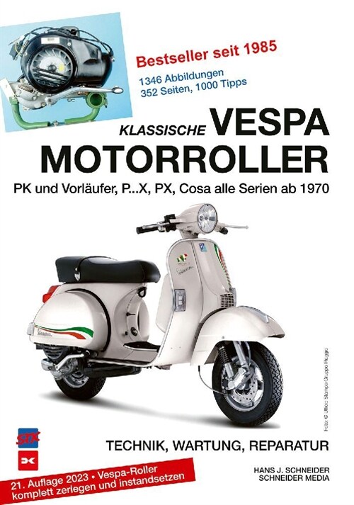 Klassische Vespa Motorroller (Paperback)