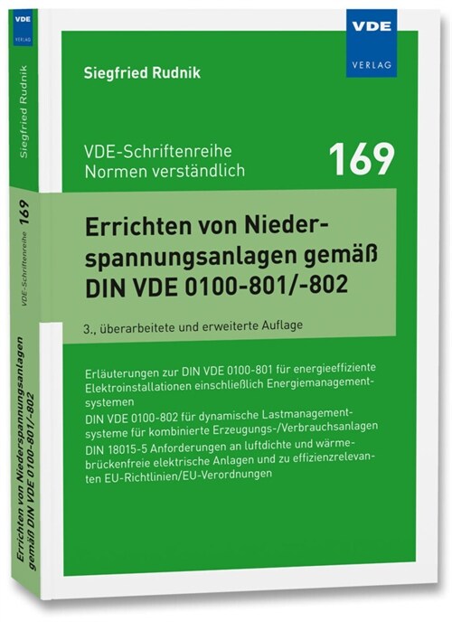 Errichten von Niederspannungsanlagen gemaß DIN VDE 0100-801/-802 (Paperback)