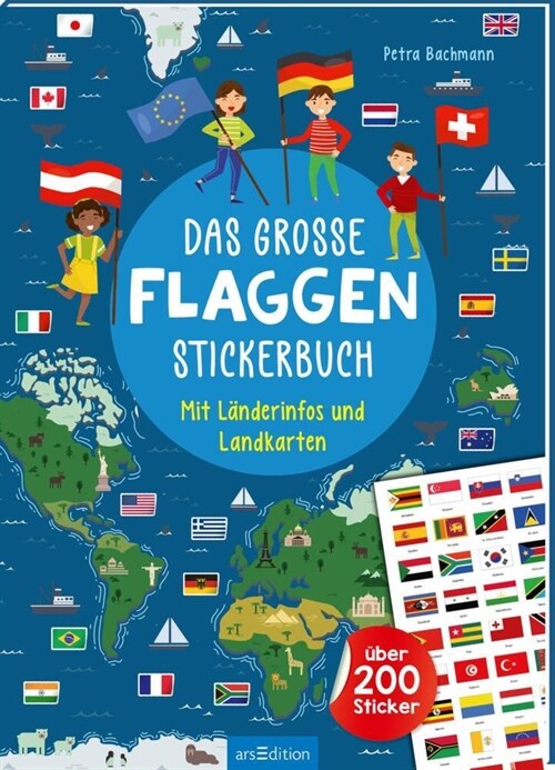 Das große Flaggen-Stickerbuch (Paperback)