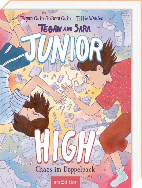 Tegan and Sara: Junior High - Chaos im Doppelpack (Hardcover)