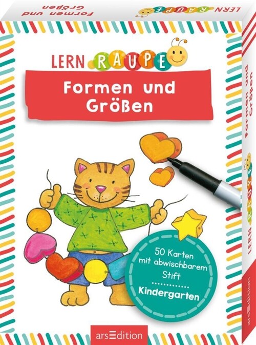Lernraupe - Formen und Großen (Book)
