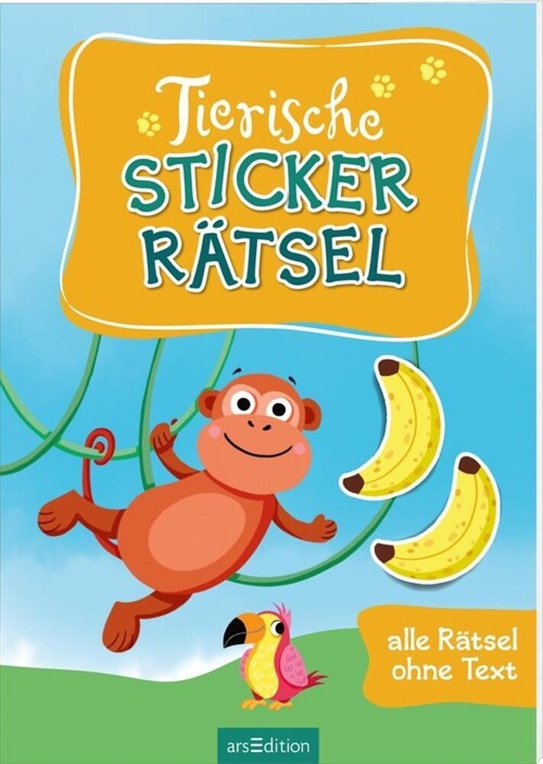 Tierische Sticker-Ratsel (Paperback)