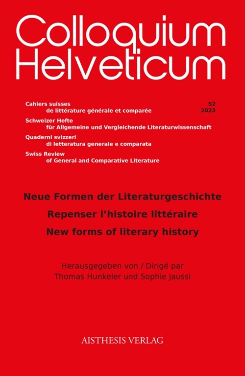 Neue Formen der Literaturgeschichte (Book)
