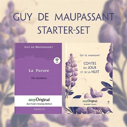 Guy de Maupassant (with audio-online) - Starter-Set - French-English, m. 1 Audio, m. 1 Audio, 2 Teile (WW)