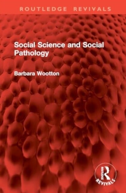 Social Science and Social Pathology (Hardcover, 1)