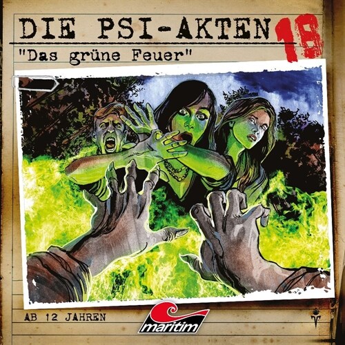 Die PSI-Akten - Das grune Feuer, 1 Audio-CD (CD-Audio)