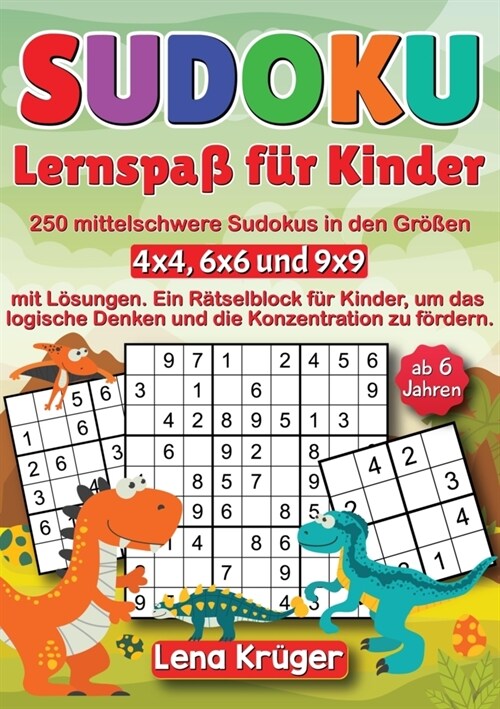 Sudoku Lernspaß fur Kinder ab 6 Jahren (Paperback)