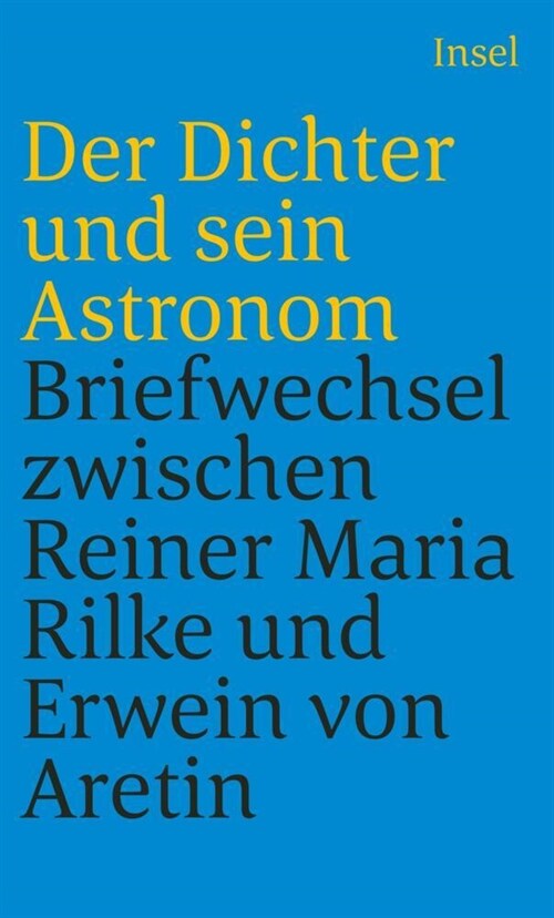 Der Dichter und sein Astronom (Paperback)