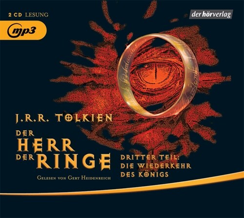 Der Herr der Ringe, Die Wiederkehr des Konigs, 2 MP3-CDs, 2 Audio-CD, 2 MP3 (Audio)