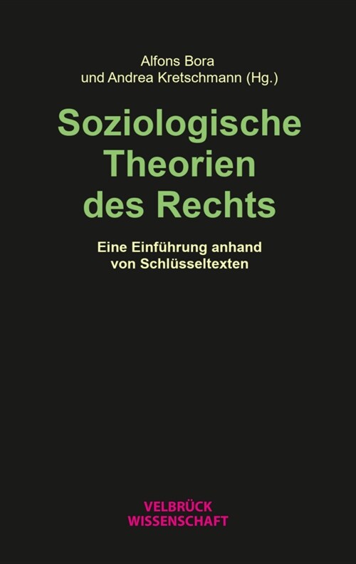 Soziologische Theorien des Rechts (Paperback)
