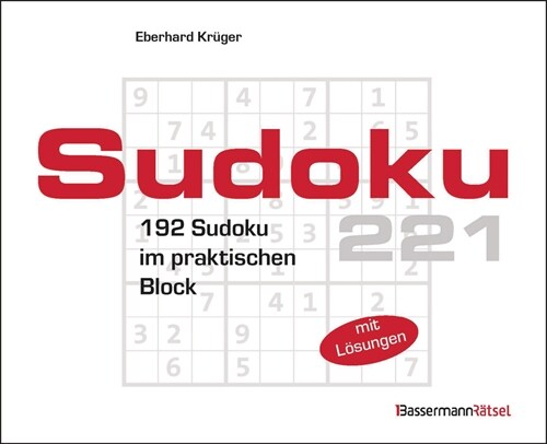 Sudokublock 221 (Paperback)