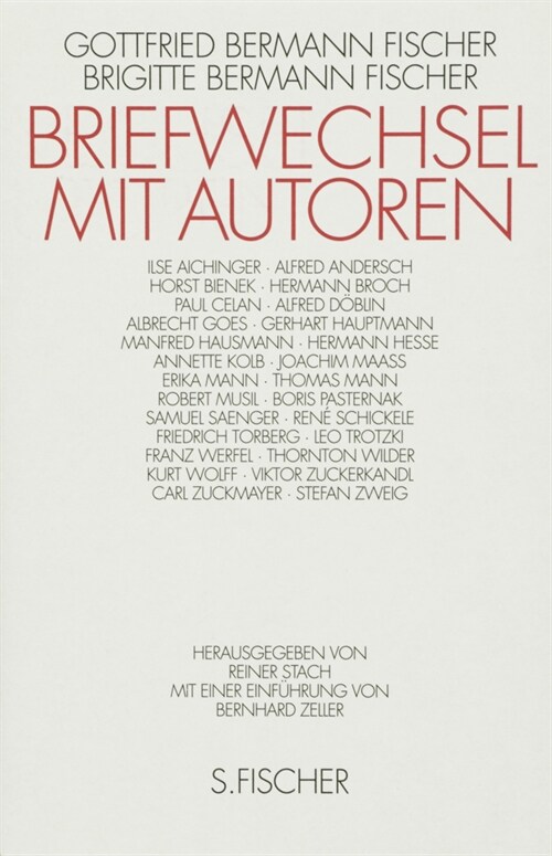 Briefwechsel mit Autoren (Hardcover)