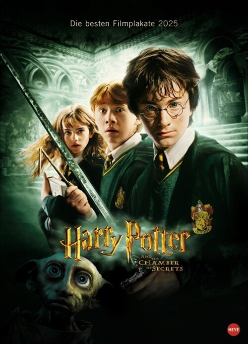 Harry Potter Filmplakate Edition Kalender 2025 (Calendar)