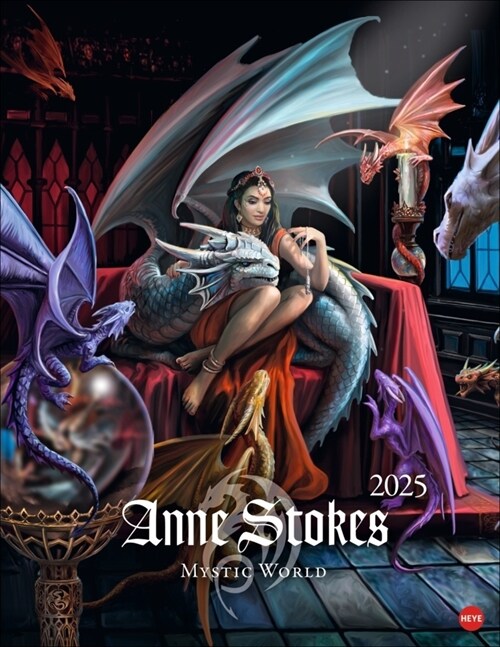 Anne Stokes: Mystic World Posterkalender 2025 (Calendar)