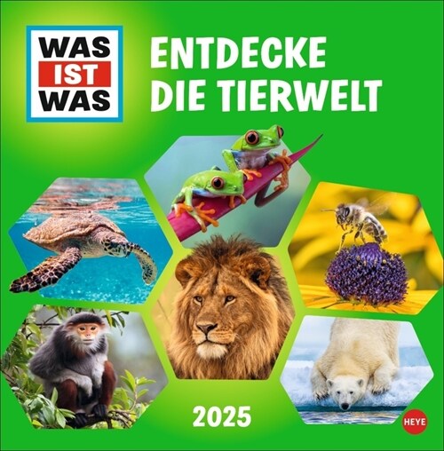 WAS IST WAS Tierwelt Broschurkalender 2025 (Calendar)