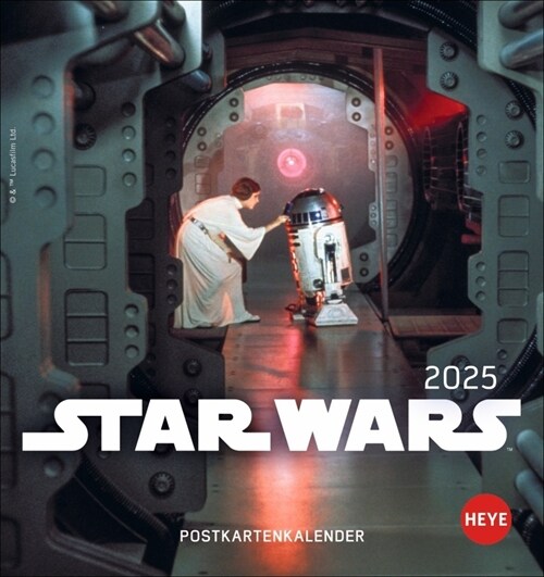 Star Wars Postkartenkalender 2025 (Calendar)