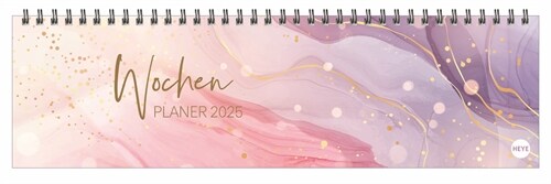 Watercolor Wochenquerplaner 2025 (Calendar)