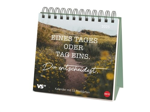 Visual Statements Premium-Postkartenkalender 2025 (Calendar)