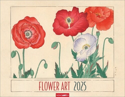 Flower Art Kalender 2025 (Calendar)