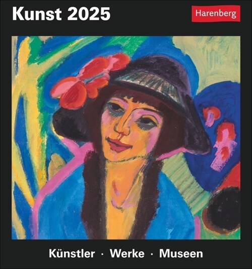 Kunst Tagesabreißkalender 2025 - Kulturkalender - Kunstler, Werke, Museen (Calendar)