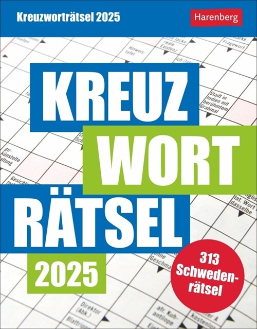 Kreuzwortratsel Tagesabreißkalender 2025 (Calendar)