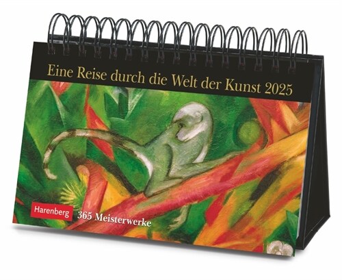 Eine Reise durch die Welt der Kunst Premiumkalender 2025 - 365 Meisterwerke (Calendar)