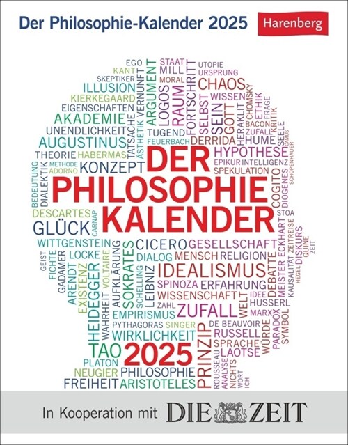 Der Philosophie-Kalender Tagesabreißkalender 2025 (Calendar)