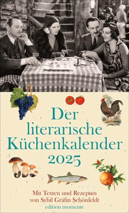 Der literarische Kuchenkalender Wochenkalender 2025 (Calendar)