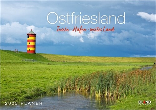 Ostfriesland Kalender 2025 - Inseln · Hafen · weites Land (Calendar)