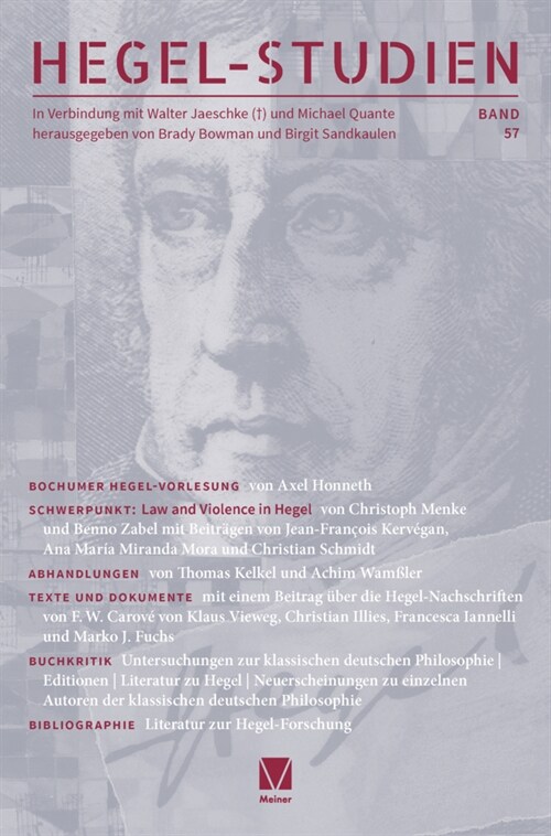 Hegel-Studien, Bd. 57 (Paperback)