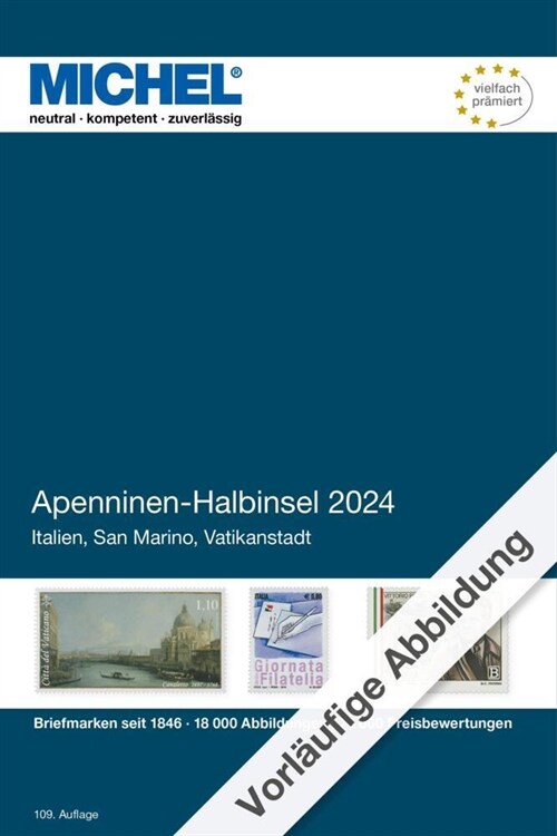 Apenninen-Halbinsel 2024 (Hardcover)