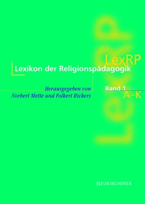 Lexikon der Religionspadagogik (LexRP), 2 Bde. (Hardcover)