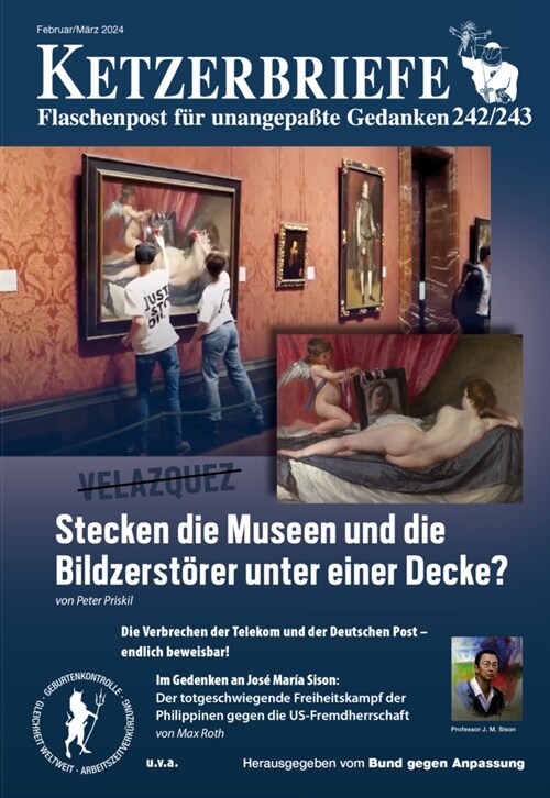 Stecken die Museen und die Bildzerstorer unter einer Decke (Paperback)