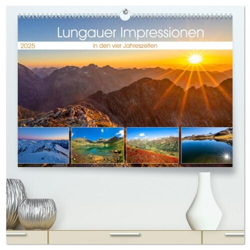 Lungauer Impressionen (hochwertiger Premium Wandkalender 2025 DIN A2 quer), Kunstdruck in Hochglanz (Calendar)