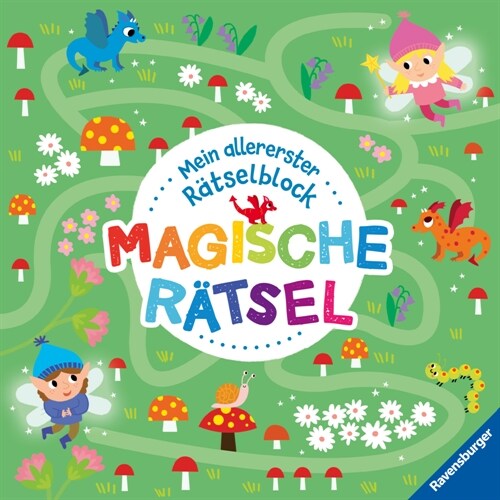 Ravensburger Mein allererster Ratselblock Magische Ratsel - Ratselblock fur Kinder ab 3 Jahren (Paperback)