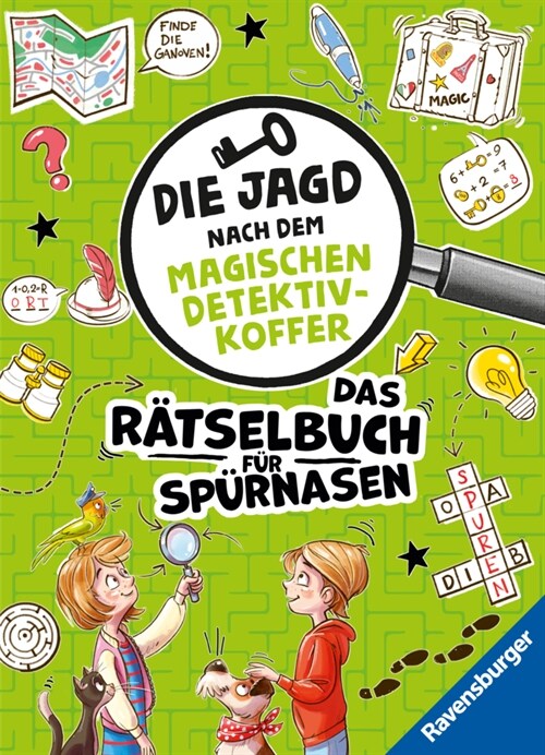 Ravensburger Die Jagd nach dem magischen Detektivkoffer: Das Ratselbuch fur Spurnasen (Paperback)