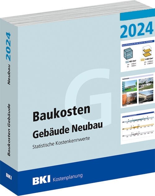 BKI Baukosten Gebaude Neubau 2024 - Teil 1 (Paperback)