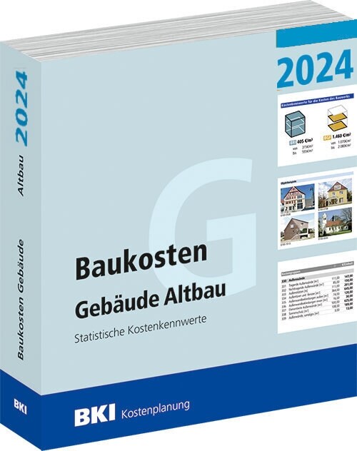 BKI Baukosten Gebaude Altbau 2024 (Paperback)