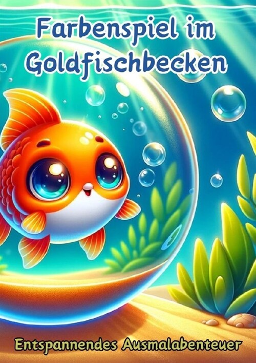 Farbenspiel im Goldfischbecken: Entspannendes Ausmalabenteuer (Paperback)