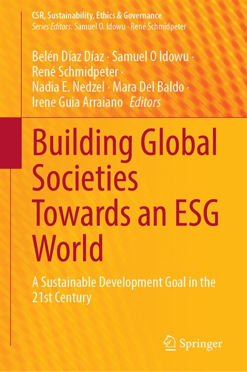 Building Global Societies Towards an Esg World: A Sustainable Development Goal in the 21st Century (Hardcover, 2024)