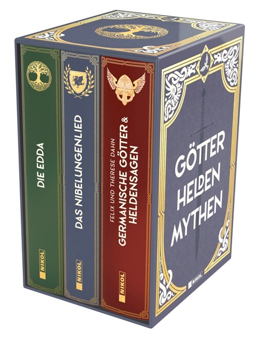 Gotter - Helden - Mythen: 3 Bande im Schuber, 3 Teile (Hardcover)