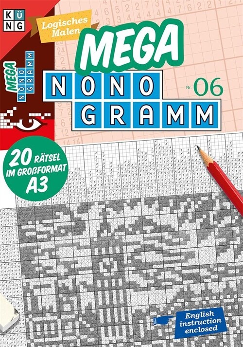 Mega-Nonogramm 06, 20 Teile (Loose-leaf)