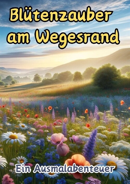 Bl?enzauber am Wegesrand: Ein Ausmalabenteuer (Paperback)