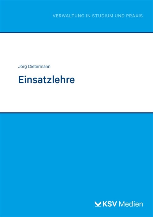 Einsatzlehre (Paperback)