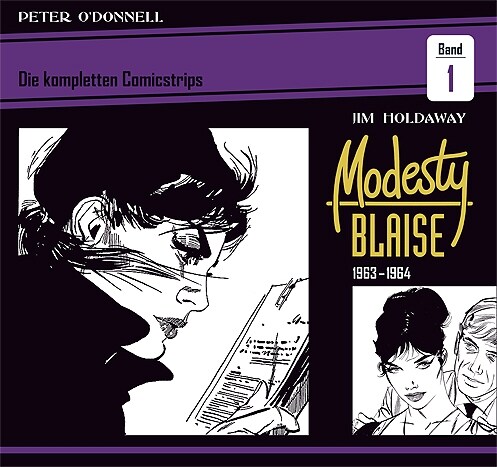 Modesty Blaise: Die kompletten Comicstrips / Band 1 1963 - 1964 (Hardcover)