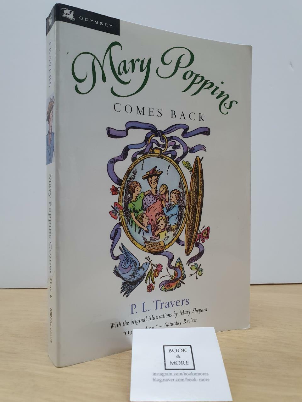 [중고] Mary Poppins Comes Back (Paperback)